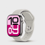 Smart Watch Série 10 avec 5 Bracelets et Écouteurs Silver