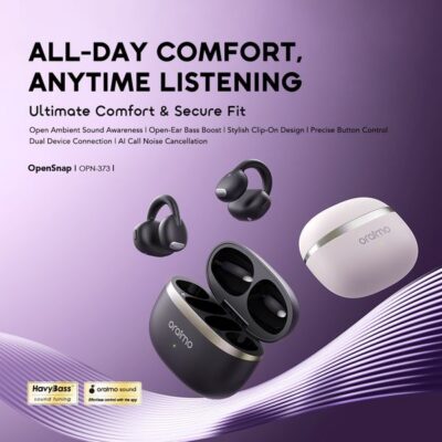 Oraimo OpenSnap Open-Ear Earbuds