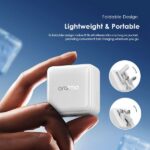 Oraimo PowerCube 20 Chic 20W GaN Wall Charger Kit with Type-C to Lightning Cable