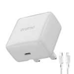 Oraimo PowerCube 20 Chic 20W GaN Wall Charger Kit with Type-C to Lightning Cable