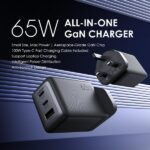 Oraimo HyperGaN 65 65W GaN Wall Charger Kit with 100W CC Cable