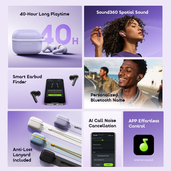 Oraimo SpaceBuds Lite SpaceBuds Lite Earbuds Oraimo SpaceBuds Lite SpaceBuds Lite Earbuds