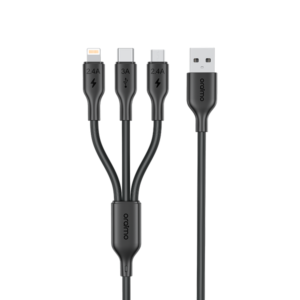 Oraimo Duraline 4 3A 1.2M 3 in 1 Cable