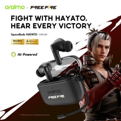 Oraimo SpaceBuds HAYATO Wireless Gaming Earbuds – Low Latency Audio