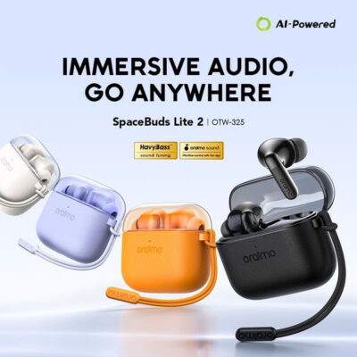Oraimo SpaceBuds Lite 2 Immersive Portable True Wireless Earbuds