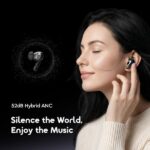 Oraimo SpaceBuds 2 52dB Hybrid ANC and AI Translation Wireless Earbuds