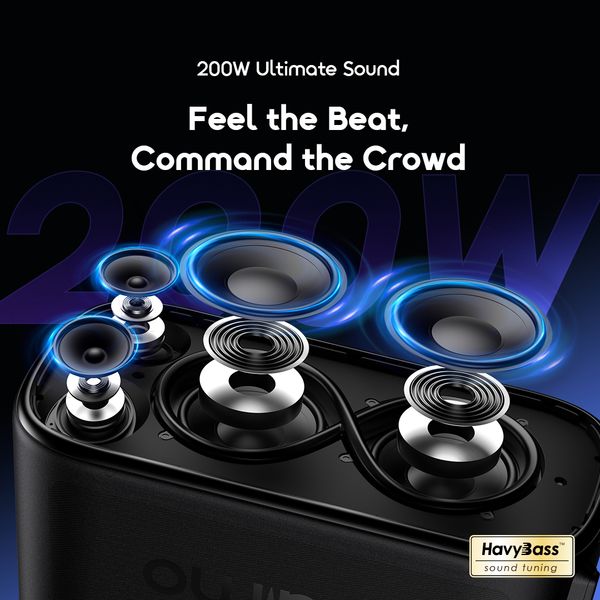 Oraimo SpaceBox Max 200W Auracast SpaceBox Max Oraimo SpaceBox Max 200W Auracast SpaceBox Max