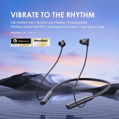 Oraimo Necklace Lite Call Vibration Wireless Headphones Oraimo Necklace Lite Call Vibration Wireless Headphones