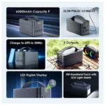 Oraimo PowerBox 600 60000mAh Power Bank - Vue détaillée 2