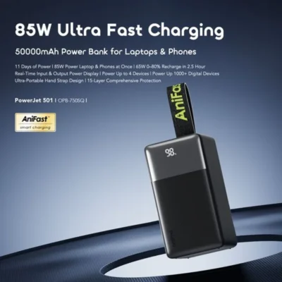 Oraimo PowerJet 501 50000mAh Power Bank - Vue détaillée 1