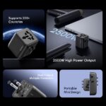 Oraimo PowerOmni 251 2500W Multi-Plug Travel Converter