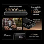 Oraimo Traveler 12 Byte 20000mAh 12W Power Bank - Vue détaillée 2
