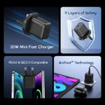 Oraimo PowerCube 202 UK Type 20W Compatible Charger Kit