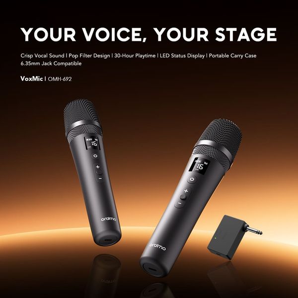 Oraimo VoxMic Wireless Microphone Oraimo VoxMic Wireless Microphone